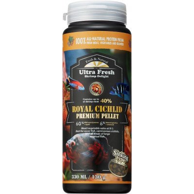 غذاء أسماك السيكلد الأمريكي والأفريقي - ULTRA FRESH ROYAL CICHLID غذاء أسماك السيكلد الأمريكي والأفريقي - ULTRA FRESH ROYAL CICHLID