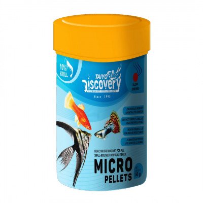 غذاء حبوب للأسماك الأمازونية - Discovery Micro Pellets غذاء حبوب للأسماك الأمازونية - Discovery Micro Pellets