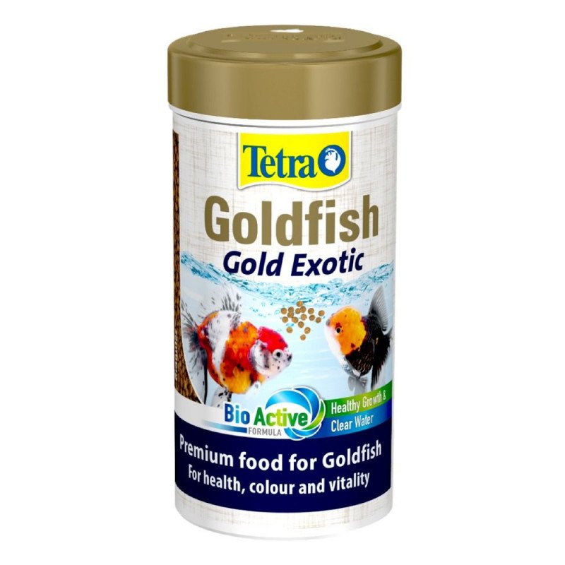غذاء فاخر لأسماك الجولدن فيش المميزة - Tetra gold fish Exotic غذاء فاخر لأسماك الجولدن فيش المميزة - Tetra gold fish Exotic