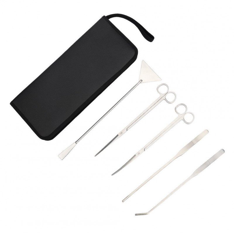 5 أدوات زراعة النباتات صناعة يابانية + حافظة بجودة عالية 5 أدوات زراعة النباتات صناعة يابانية + حافظة بجودة عالية