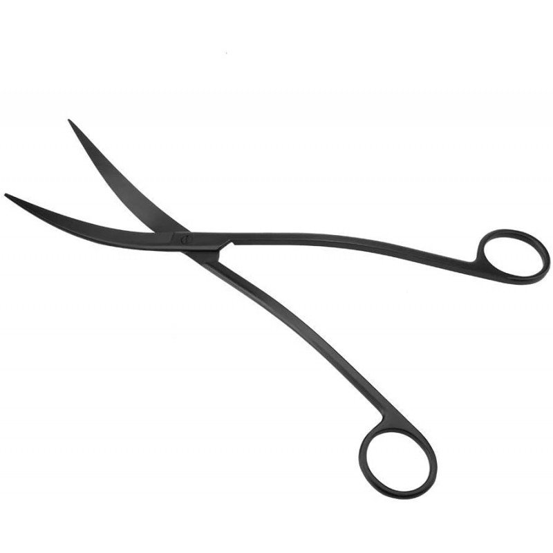 مقص مموج لقص النباتات بحجم 27سم (أسود) مقص مموج لقص النباتات بحجم 27سم (أسود)