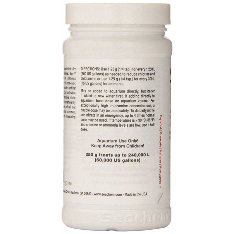 Seachem - Safe 250g Seachem - Safe 250g
