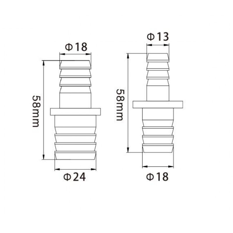 وصلة أنابيب للفلتر بمقاس صغير وكبير - Cool Now Adapter وصلة أنابيب للفلتر بمقاس صغير وكبير - Cool Now Adapter