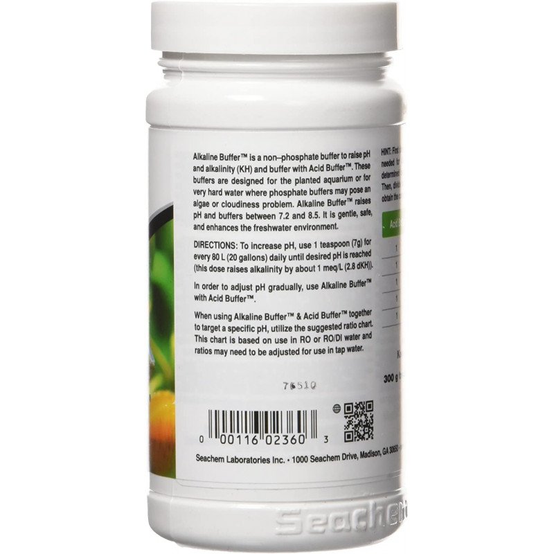 Seachem - Alkaline Buffer 300g Seachem - Alkaline Buffer 300g