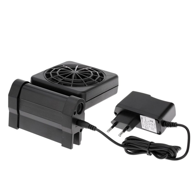 مروحة واحدة تبريد بكفائة عالية للأحواض الصغيرة - Cooling Fan Aquarium مروحة واحدة تبريد بكفائة عالية للأحواض الصغيرة - Cooling Fan Aquarium