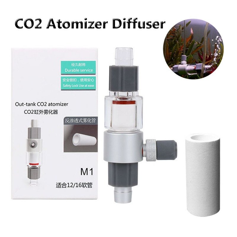 أداة تذويب غاز CO2 للأحواض النباتية - Qanvee CO2 Atomizer Diffuser أداة تذويب غاز CO2 للأحواض النباتية - Qanvee CO2 Atomizer Diffuser