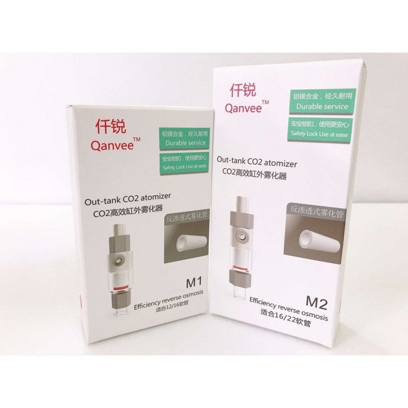 أداة تذويب غاز CO2 للأحواض النباتية - Qanvee CO2 Atomizer Diffuser أداة تذويب غاز CO2 للأحواض النباتية - Qanvee CO2 Atomizer Diffuser