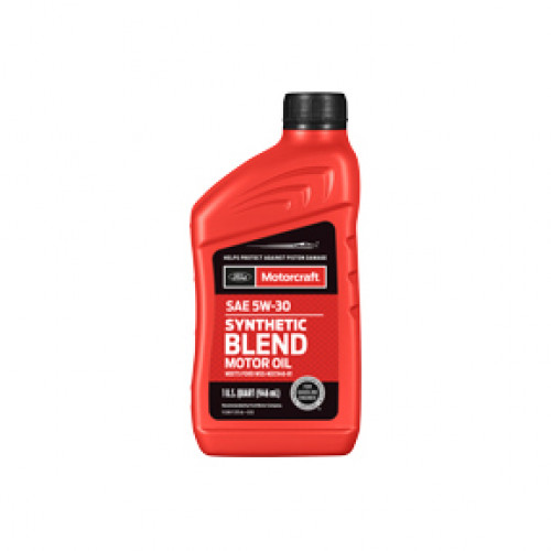 MOTORCRAFT SAE 5W-30 SYNTHETIC BLEND MOTOR OIL 1LITER  