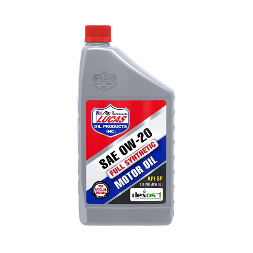 LUCAS 0W20  FULL SYNTHETIC MOTOR OIL 946ML