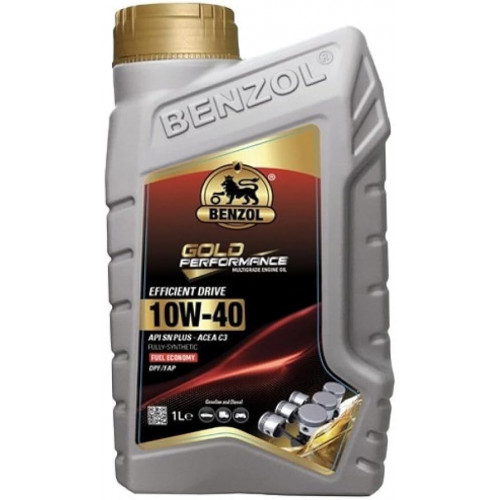 BENZOL GOLD PERFORMANCE  10W40 FULLY-SYNTHETIC C3 1 LTR