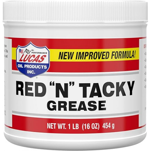 لوكاس شحم أحمر  LUCAS REDLUCAS RED "N"TACKY GREASE 454G 
