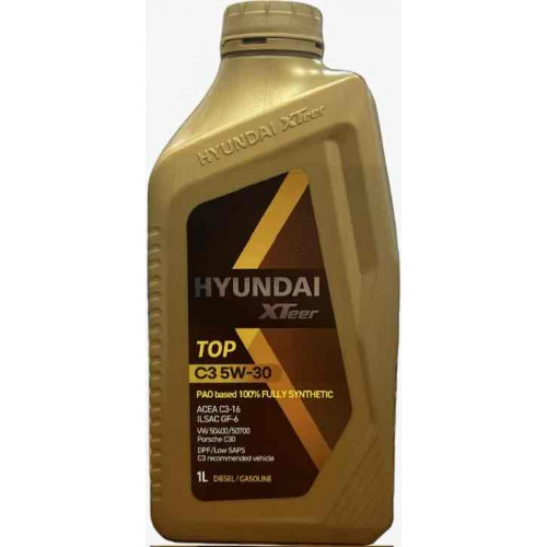 Hyundai Xteer Motor Oil Synthetic TOP 5W-30 C3