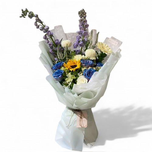 باقة ورد الدلفنيوم