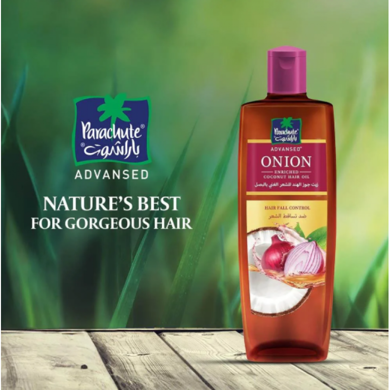 باراشوت زيت جوز الهند للشعر الغني بالبصل - 300 مل