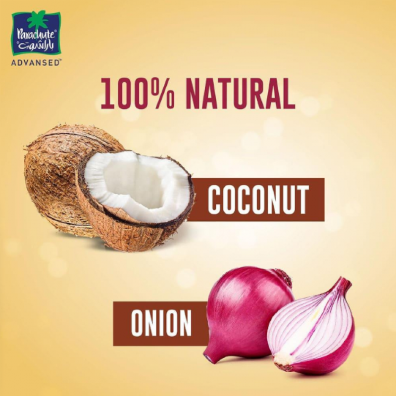 باراشوت زيت جوز الهند للشعر الغني بالبصل - 200 مل