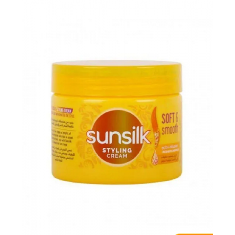 Sunsilk صانسيلك كريم تصفيف الشعر ناعم وانسيابي بالبروتين والزيوت المغذية - 275 مل