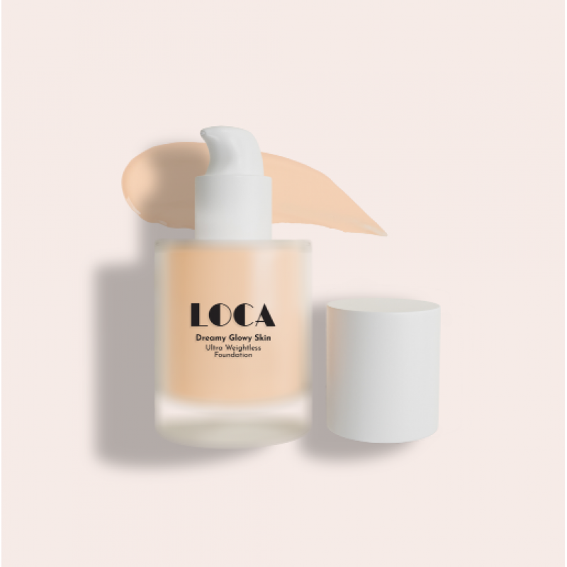 لوكا كريم أساس بقوام خفيف لبشرة متألقة. لاتيه .01 .
