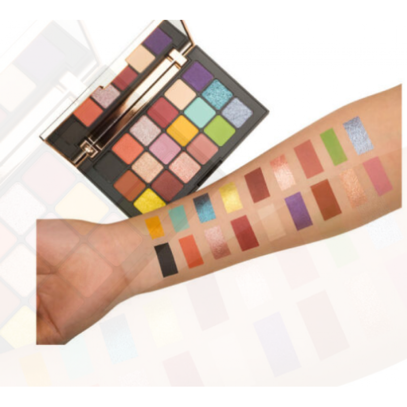 بوليفر باليت ظلال العيون بـ 18 لون، E05