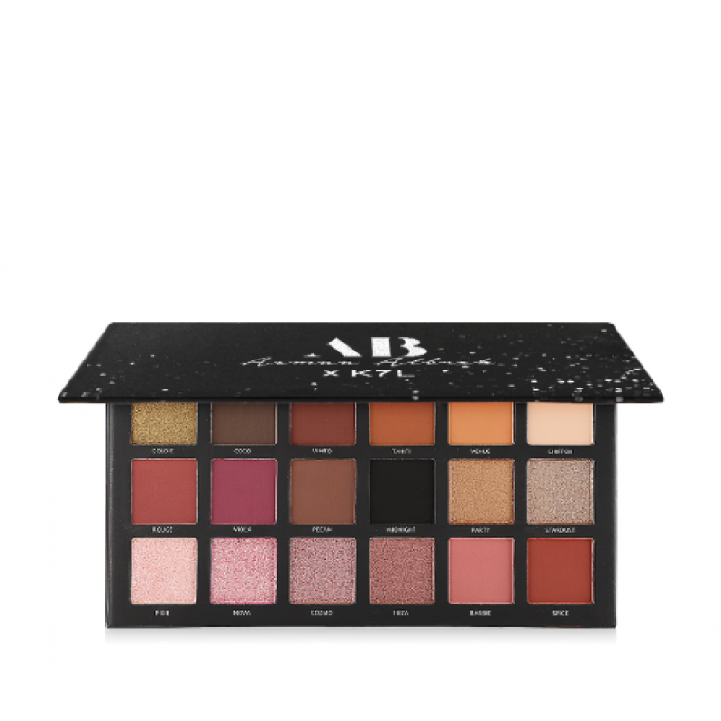 باليت ظلال العيون من أسماء × كحل