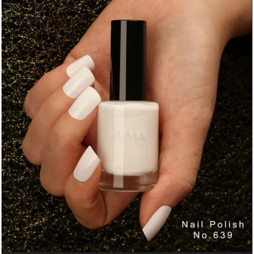 بلوفير طلاء أظافر ابيض 639