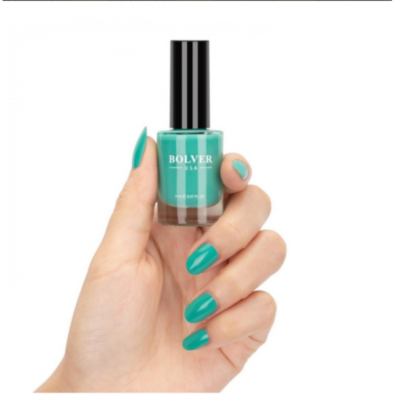 بولفير طلاء أظافر تركواز 708