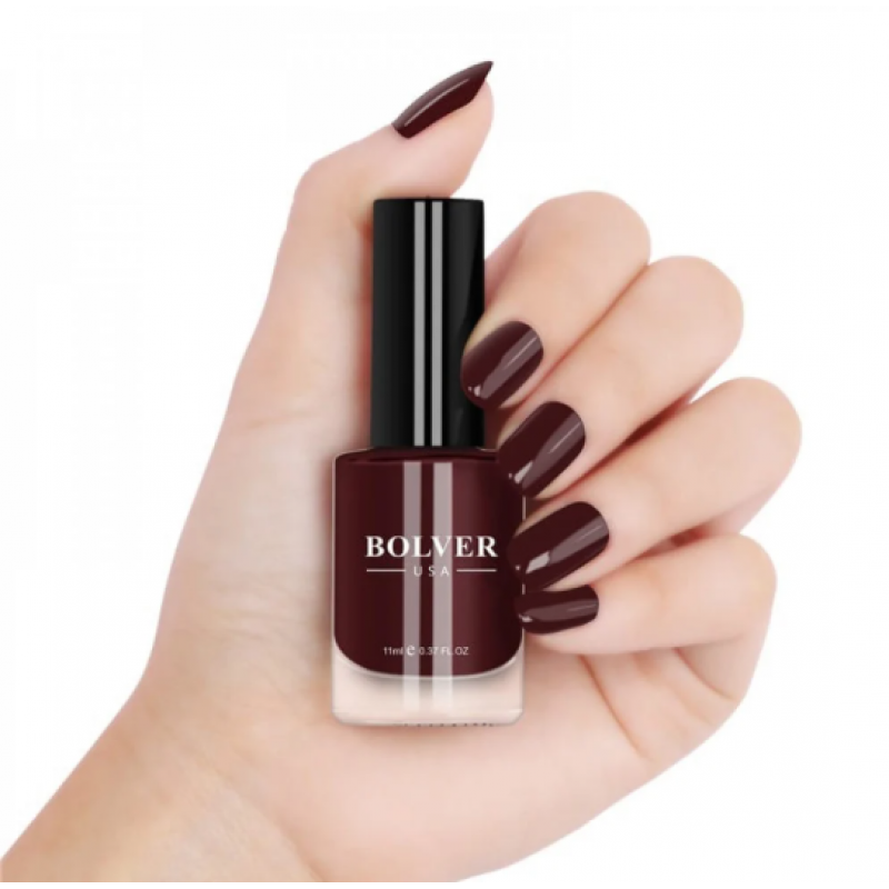 مناكير أحمر عنابي داكن بولفير BOLVER لامع 631