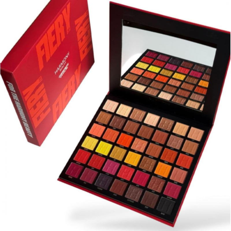 هارموني بيوتي مجموعة ظلال العيون 42 لون , FIERY