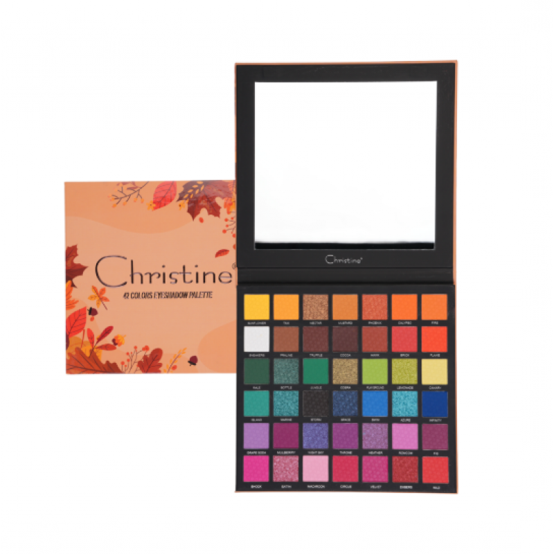 طقم باليت ظل العيون 42 لون B من كرستين CH-E2212
