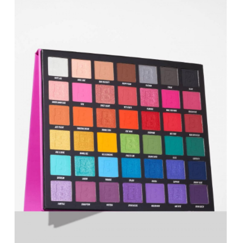 باليت الوان برايت 42 لون من بيوتي باي متلألئ ألوان متعددة مسحوق