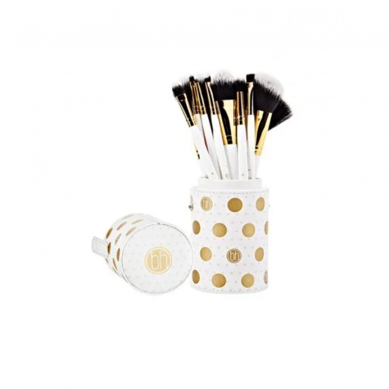 مجموعة فرش مكياج من بي اتش bh 11 قطعه 