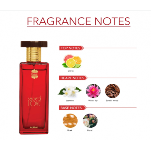  عطر ساكرد لوف للنساء من اجمل، او دي بارفان، 50 مل