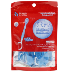Beauty System Toothbrush, Toothpaste and Flosser, 10 Pieces