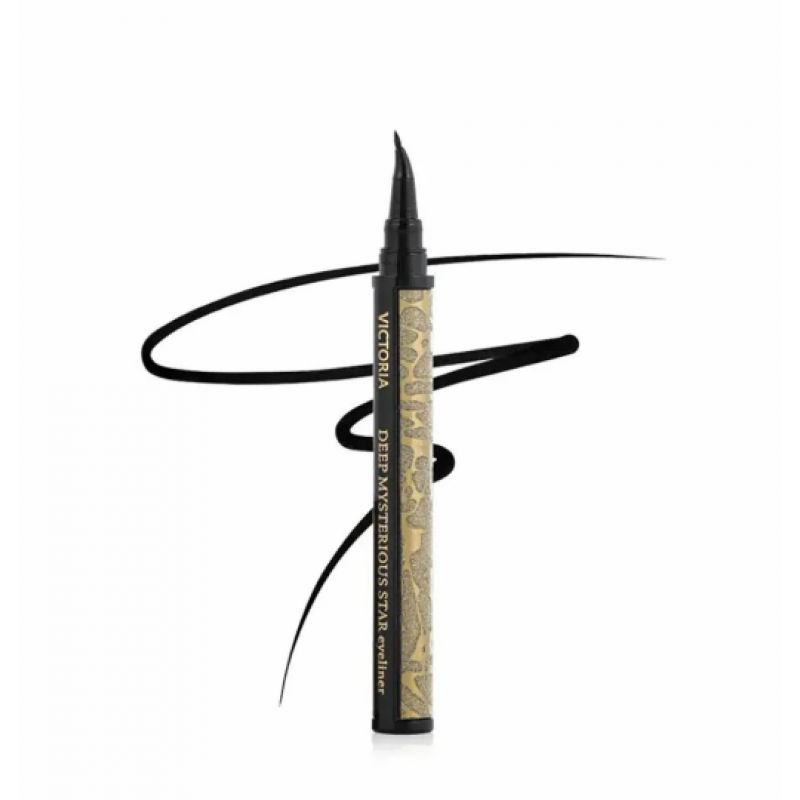 فكتوريا كحل سائل قلم أسود