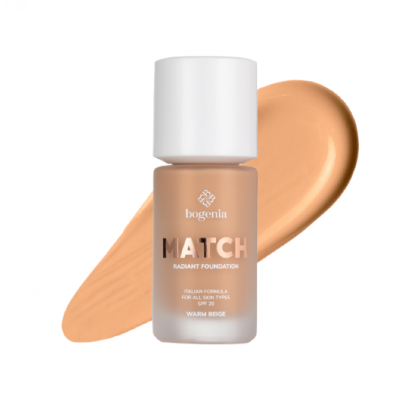 كريم الاساس ماتش اللامع المرطب بالكولاجين وورم بيج من بوغينيا BG609.005 كريم الاساس ماتش اللامع المرطب بالكولاجين وورم بيج من بوغينيا BG609.005