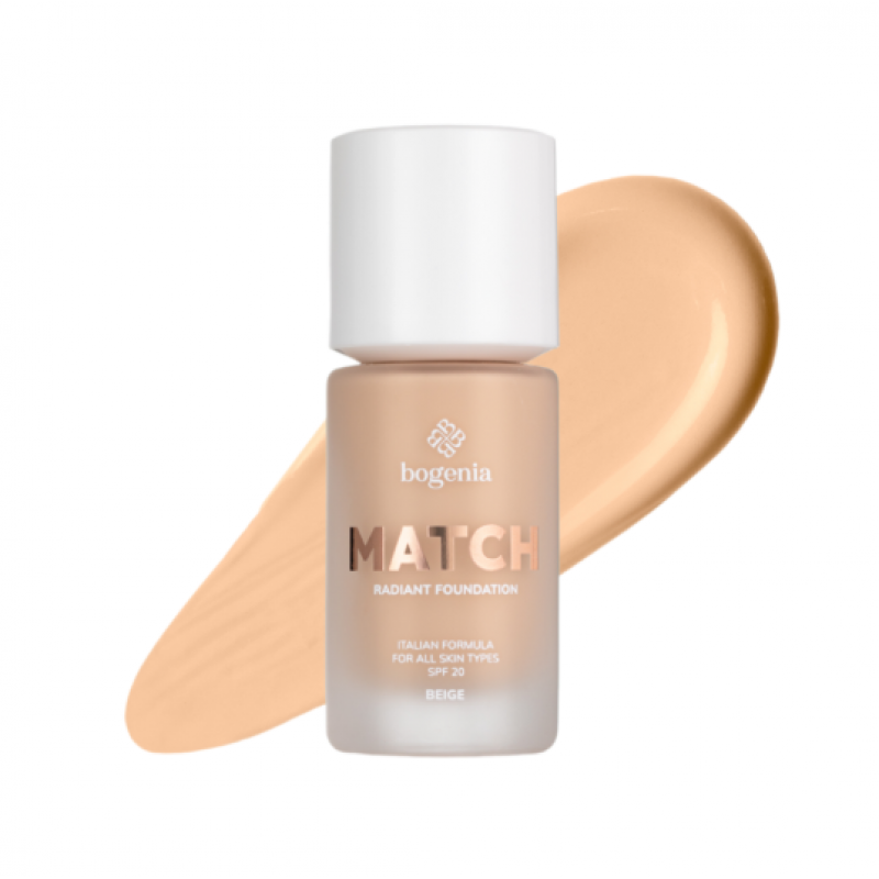 كريم الاساس ماتش اللامع المرطب بالكولاجين بيج من بوغينيا BG609.003 كريم الاساس ماتش اللامع المرطب بالكولاجين بيج من بوغينيا BG609.003