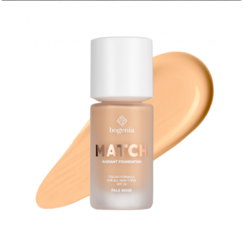 كريم الاساس ماتش اللامع المرطب بالكولاجين بالي بيج من بوغينيا BG609.006 كريم الاساس ماتش اللامع المرطب بالكولاجين بالي بيج من بوغينيا BG609.006