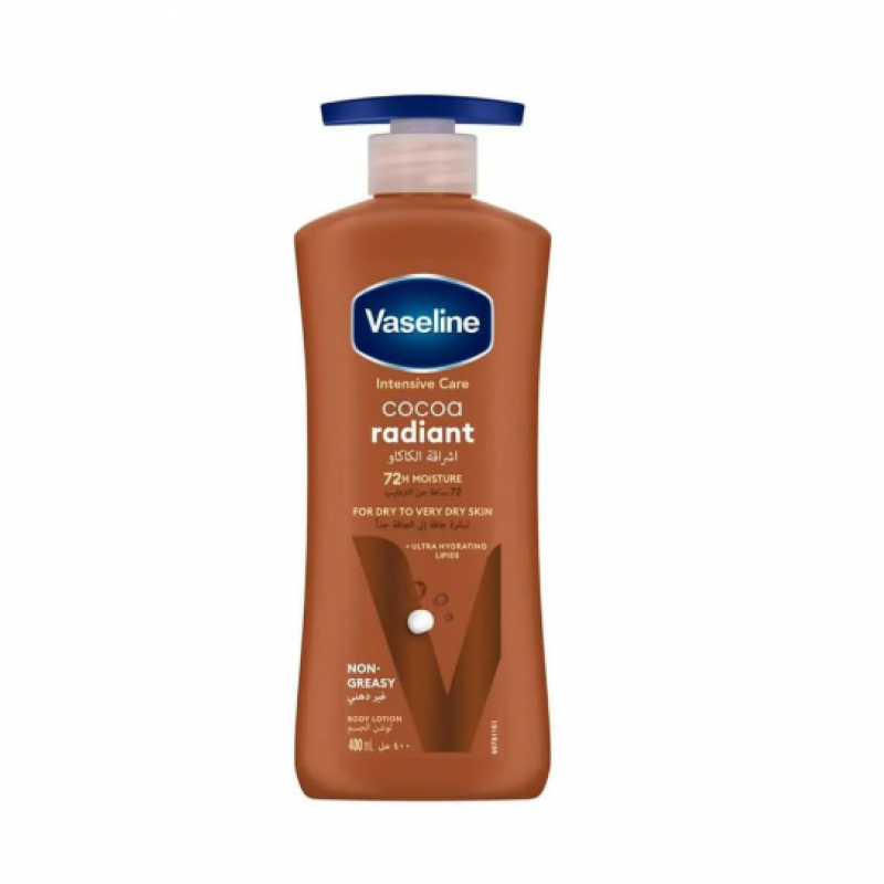 فازلين لوشن الجسم اشراقة الكاكاو -400مل