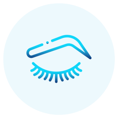 حواجب - الرموش