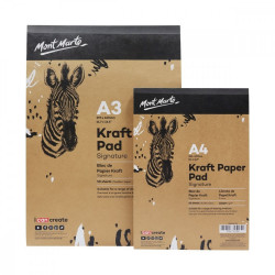 كراسة رسم ورق بني كرافت (Kraft paper pad)