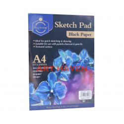 دفتر رسم اوراق سوداء (Sketch Pad)