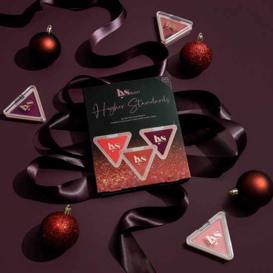 Lys Beauty Higher Standard Satin Matte Cream Blush Trio