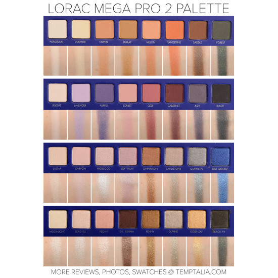 LORAC Mega PRO Palette 2 - Limited Holiday Edition