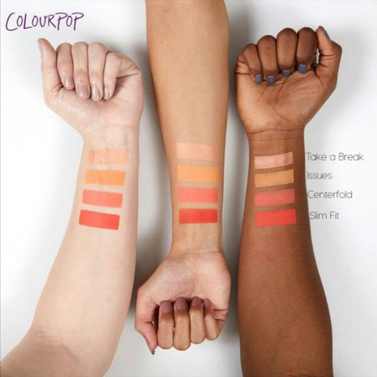 ColourPop Blue Me Away Eyeshadow Palette - Limited Edition 4-Pan