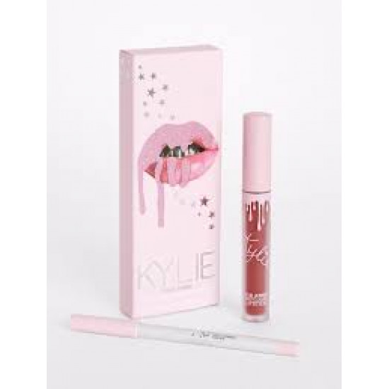 Kylie Cosmetics Bare Lip Kit | Matte Liquid Lipstick & Lip Liner