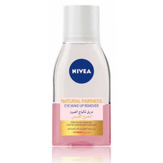 NIVEA Natural Fairness Eye Makeup Remover (125ml) NIVEA Natural Fairness Eye Makeup Remover (125ml)
