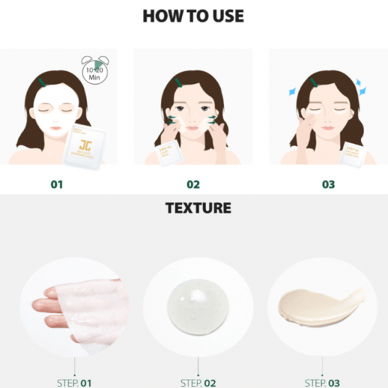 Jayjun Real Water Brightening Black Mask (3-Step Kit)