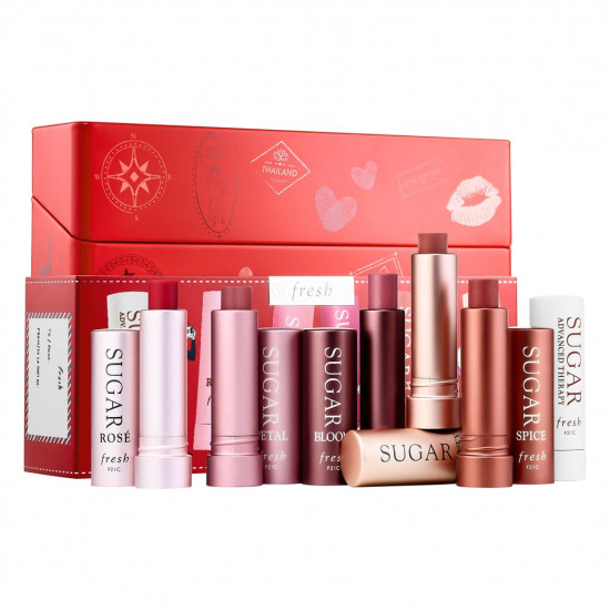 Fresh Sugar Jetsetter Lip Balm Set (6-Piece Collection)