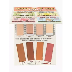 theBalm Highlite 'N Con Tour Palette - 8 Shade Highlighter & Contour Guide