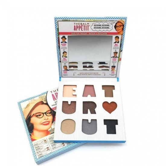 theBalm Appetit Eyeshadow Palette - 9 High-Pigment Shades