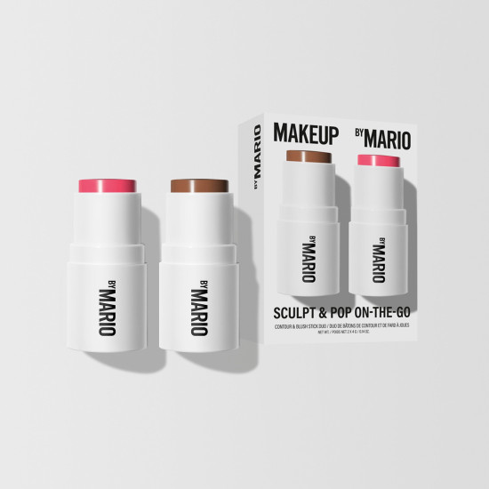 Makeup By Mario Sculpt & Pop On-The-Go Contour & Blush Duo